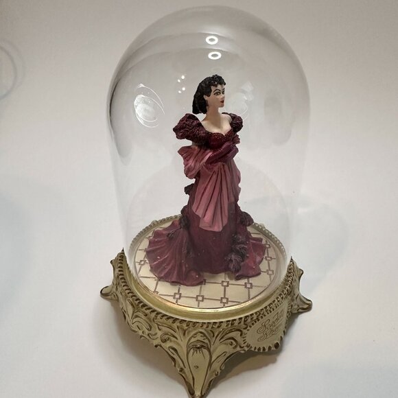 Scarlett's Shame 1993 Gone With The Wind Limited Edition #A7042 VTG Glass Dome - Picture 15 of 15